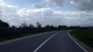 Road from Donji Vakuf to Bugojno