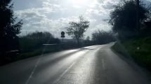 Road from Vitez to Zenica