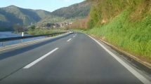 Road from Zenica to Vitez