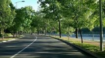 Zenica - Driving through the city
