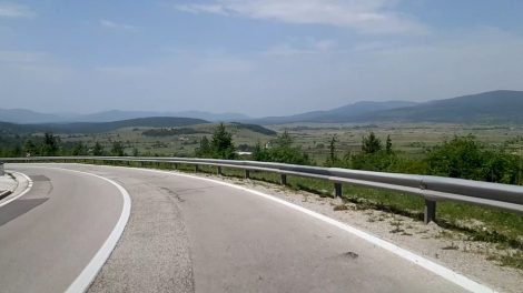 Road from Drvar to Bosanski Petrovac