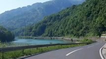 Road from Prozor to Jablanica