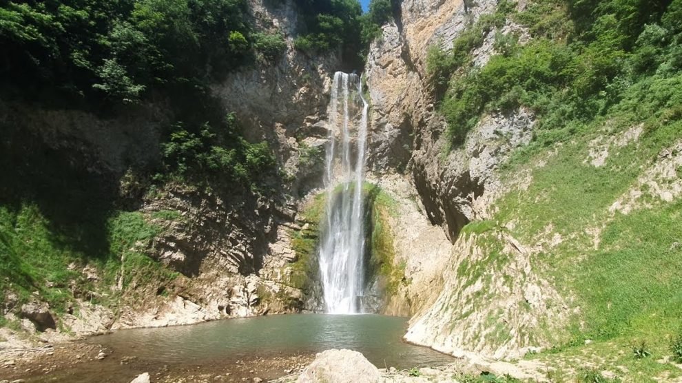 Waterfall Bliha in Sanski Most