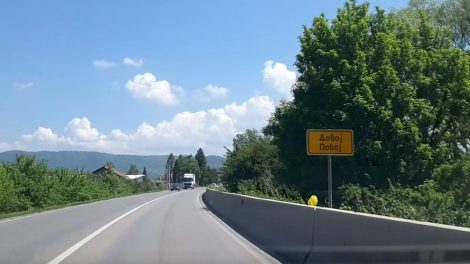 Road from Zenica to Doboj - M17