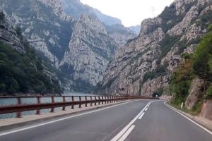 Road from Konjic to Mostar